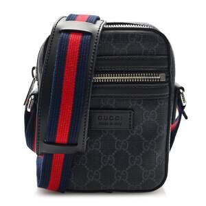 Gucci Gg Supreme Appia Calfskin Web #238352G93B